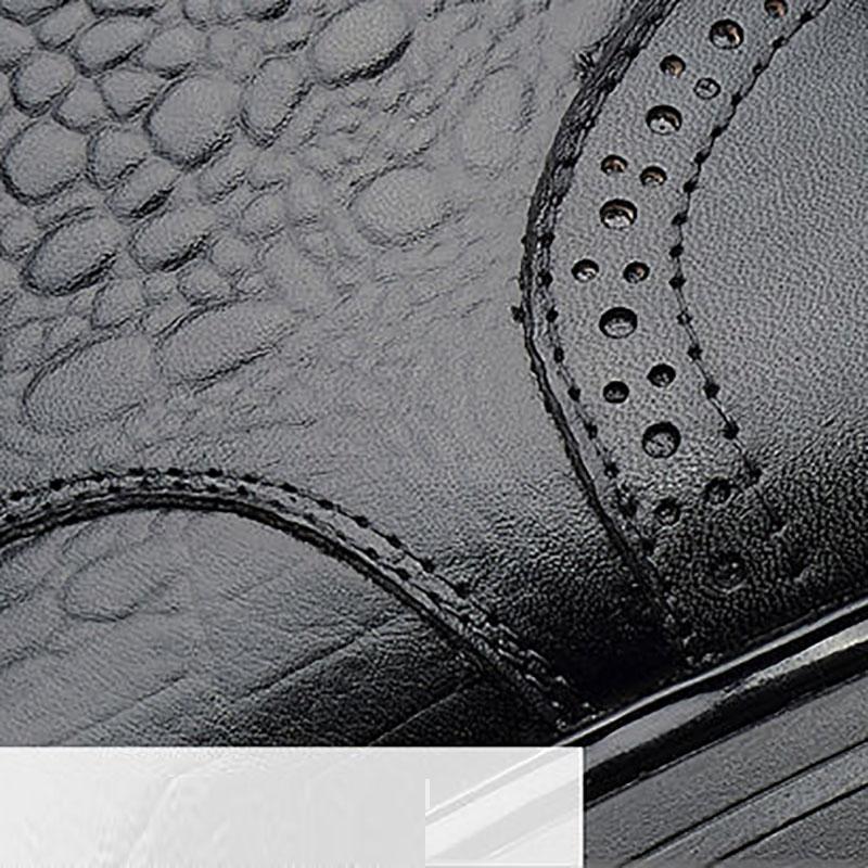 Martin Boots Men's Real Cowhide Mid-cut Boots Men's Casual Shoes Business Shoes Men's Boots Black Shoes