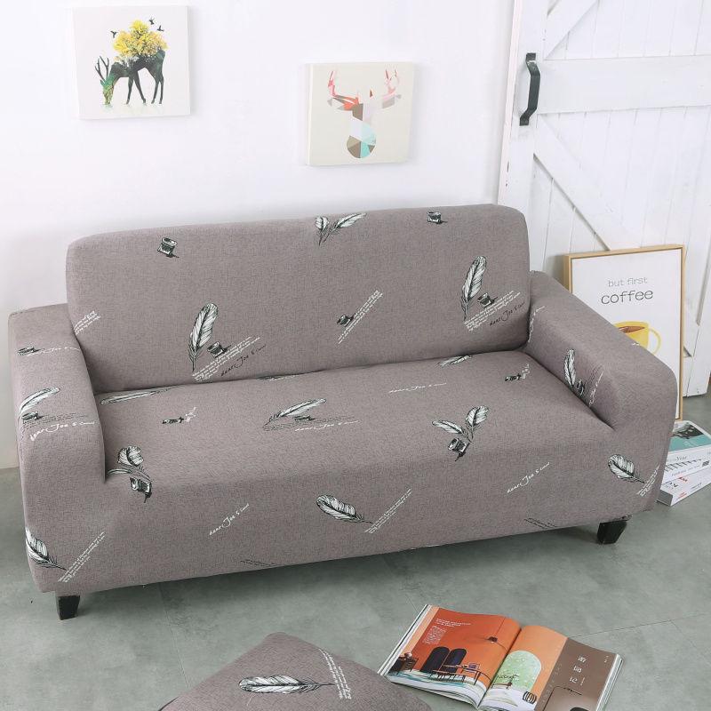 Corner Sofa Covers for Living Room Slipcovers Elastic Stretch Sectional Sofa Cubre Sofa , L Shape Need To Buy 2 Pieces
