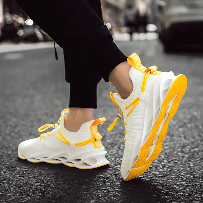 Extra large 45 blade men's shoes spring new casual sports shoes 46 Large size Men's running shoes