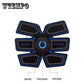 Weight Loss Massager Sports Trainer Recharge Body Slim Vibrator Sticker Unisex Abdominal Training