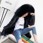 Pai Overcome Women's Fur One-piece Liner Detachable Winter Jacket Plus Velvet Thickening Anti-season Imitation Fur Coat