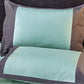 Three-piece Summer Skin-friendly Ice Silk Bed Sheet Mat Washable Non-slip Bedding Protection Cover