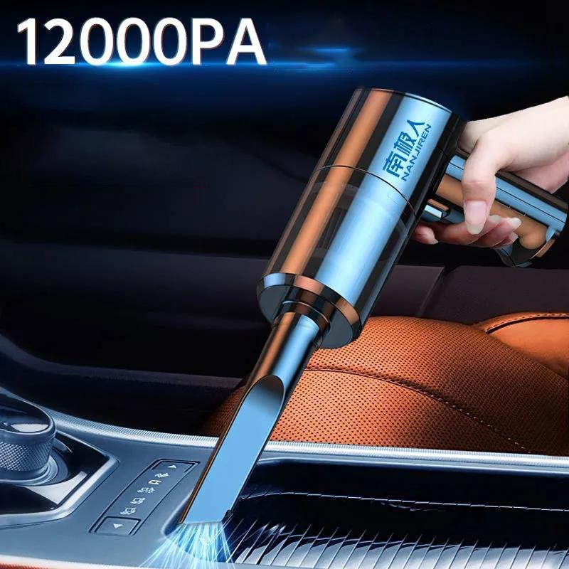 9500Pa Wireless Car Vacuum Cleaner Portable Household Handheld Vacuum Cleaner USB Head Wet & Dry Cleaner