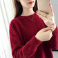 Autumn and Winter Mink Velvet Sweater Loose Casual Jacket Fashion Knitted Blouse