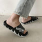 Men's Slippers Outside Wear Bathroom Non-slip Thick Bottom Wear-resistant Slippers Summer
