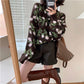 Crochet Pattern  Women Fashion Sweater Casual Knitting Sweater  Round Neck Pullovers Loose Casual Long Sleeve Sweater Autumn Winter