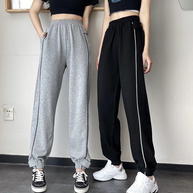 Sweatpants Women's Spring and Autumn Thin Section Korean Version of Loose and Thin Beam Feet Summer All-match Casual Harlanwei Pants
