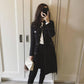 Coat Women Winter Warm Thicken Double Breasted Windproof Jacket Slim Fit Long Woolen Coats