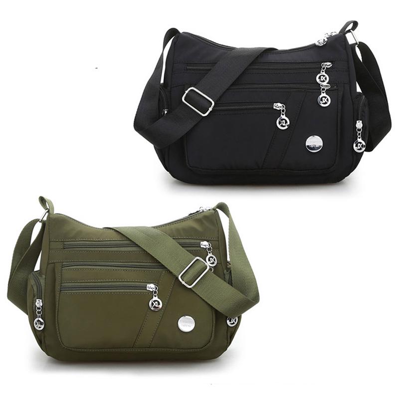 Women Casual Oxford Waterproof Handbag Single Shoulder Pocket Crossbody Bag