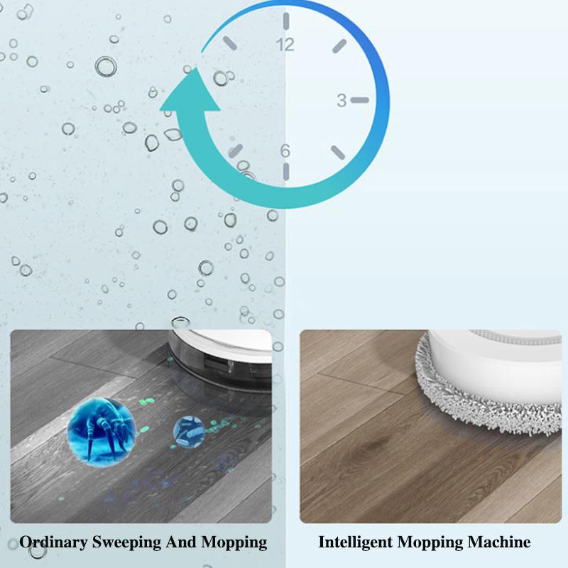 Intelligent Mopping and Sweeping Robot Companion Automatic Household Mopping and Mopping In One Mopping and Mopping In One Cleaning Machine