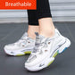 Daddy Shoes Summer Breathable Wild Hollow Thick Bottom Net Red Sports Casual Women's Shoes