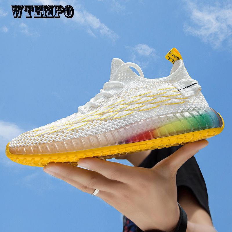 Net Breathable Coconut Shoes Casual Summer Sports Running Shoes Men