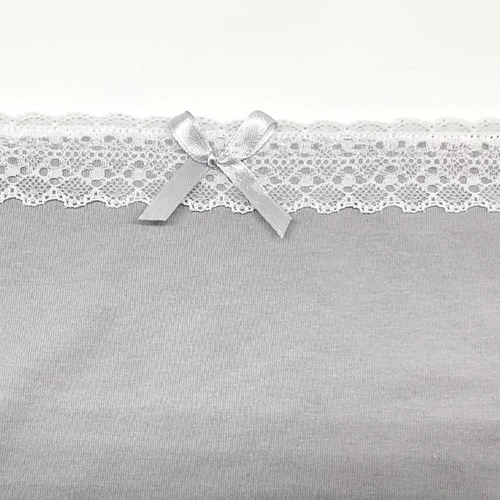 6 pcs/lot Panties Underwear Women Cotton Plus Size Briefs Soft Solid Color