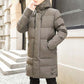 Padded Jacket Men's Trendy Jacket Winter Thick Padded Jacket Mid-length Down Padded Jacket Men's Large Size