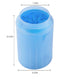 Pet Foot Washing Cup Soft Silicone Cleaning Cup Cat and Dog Paw Massage Pad Brush Pet Cup Dog Paw Washing Artifact Cat Cleaning Foot Cup