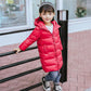 Children's Clothing Down Jacket Mid-length Lightweight Jackets for Boys and Girls New Small and Medium-sized Children's Baby Clothes