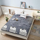Double-sided Plus Velvet Soft Coral Velvet Mattress Thicker Breathable Household Double Bed Mattress with Washable Tatami Mattress