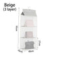 1Pcs Hanging Purse Closet Rack Bag Handbag Hanging Organizer Handbag Tote Bag 2/3/4 Pockets