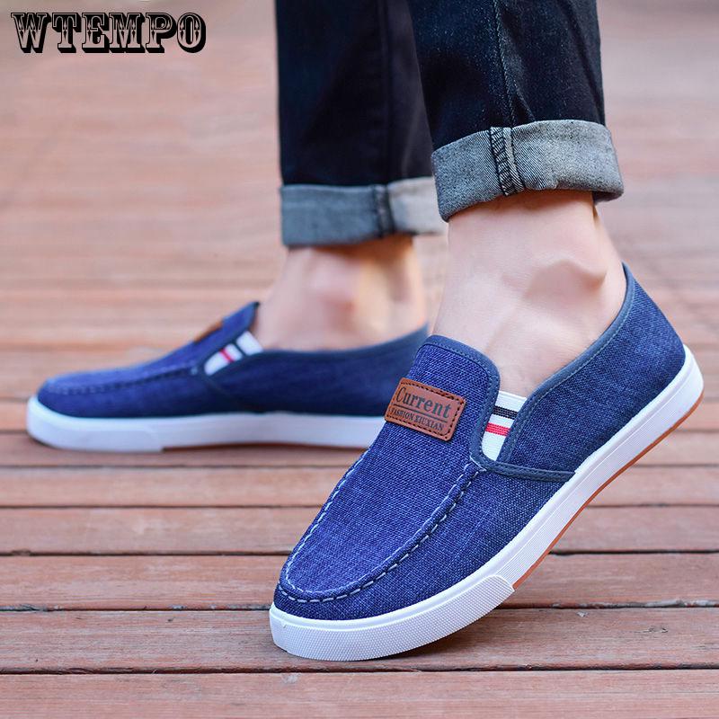 Casual Shoes Men's Casual Hiking Denim Cowboy Shoes