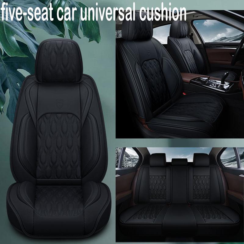 Waterproof Car Seat Cover Universal Leather 9 set Auto Seat Cushion 5 seats Universal car seat cover
