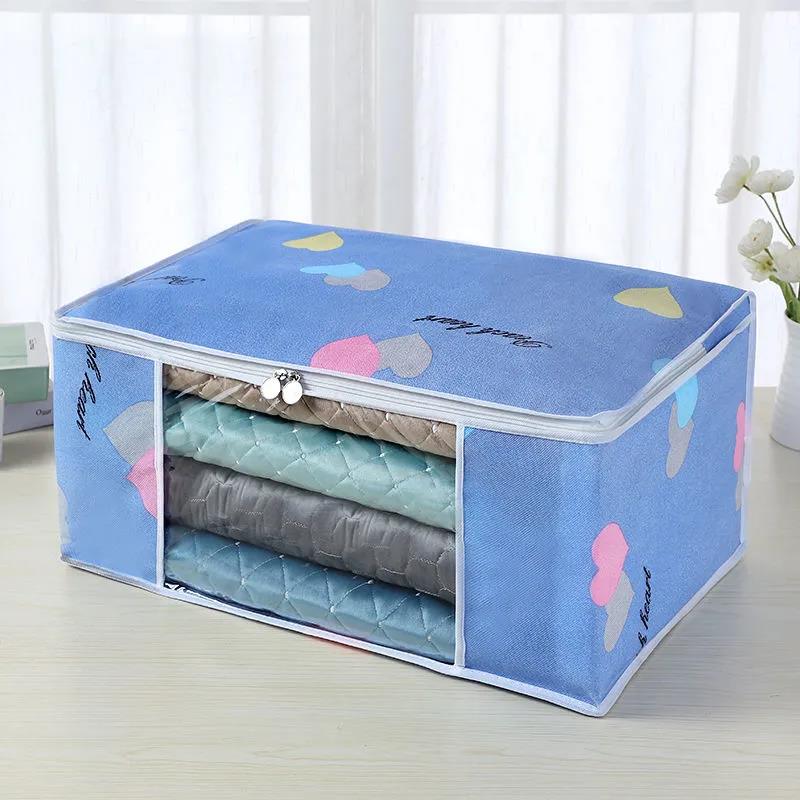 Non-woven Household Dust-proof Storage Bag Quilt Clothes Packing Bag Moving Clothes Sorting Bag