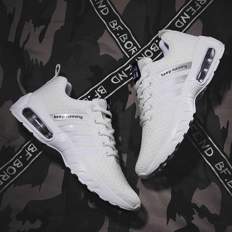 39-47 Men Mesh Sneakers Wear-resistant Outdoor Basketball Shoes Deodorant Lightweight Running Shoes