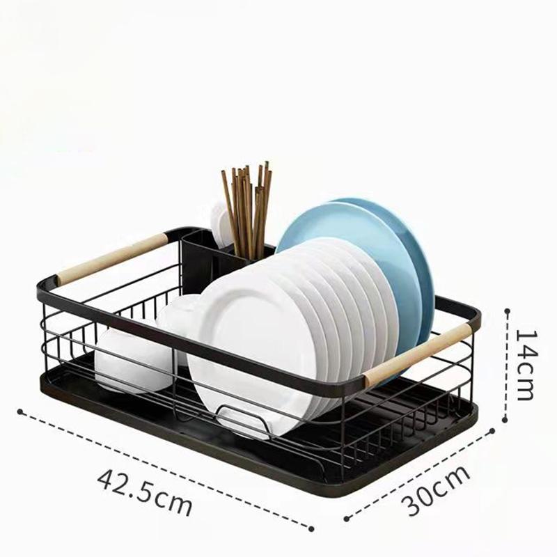 Draining Dish Rack Kitchen Shelf Multi-function Spice Rack For Cupboards Household Organizers Put Dishes And Chopsticks Storage Rack Towel Rank