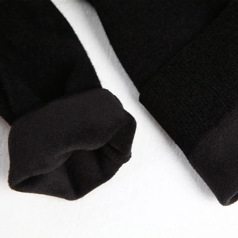 Men's Autumn and Winter Young and Middle-aged Plus Velvet Thickening Warmth Casual Round Neck Pullover One Velvet Sweater Base
