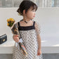 Girls Dresses Mesh Elegant Polka Dot Princess Dress Kids Fairy Puffy Full Sleeve Birthday Party Vestidos Children Clothes