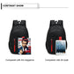 Men Large Capacity Backpack Travel Shoulder Bag Student Backpack Oxford Laptop Bag School Bag