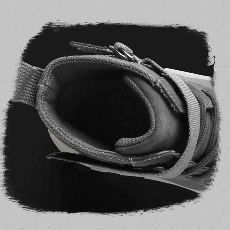 British Male Martin Boots Korean Style High-top All-match Boots Inner Heightened Casual Tooling Boots