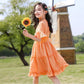 Girls Dress for Kids Summer Princess Dress Candy Birthday Wedding Party Children Summer Clothing