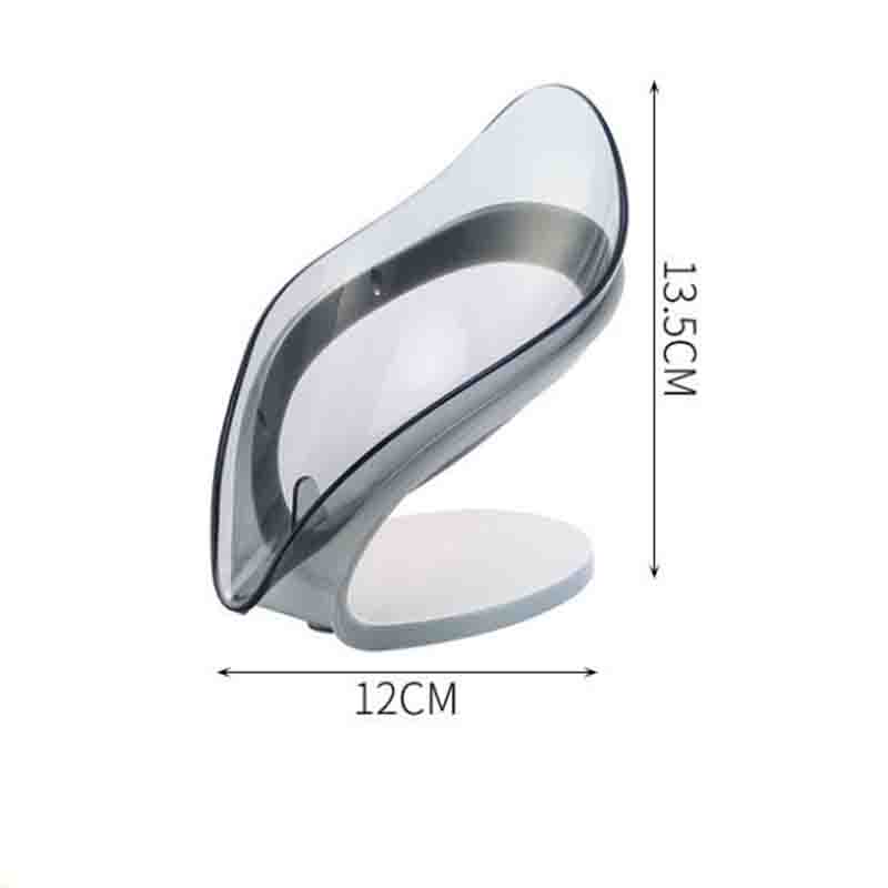 Creative Soap Box Drain Soap Rack Free Punch Suction Cup Personality Home Bathroom Shelf Artifact