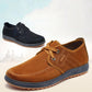 Spring and Autumn Beef Tendon Sole Old Beijing Cloth Shoes Breathable Non-slip Lace-up Casual Shoes