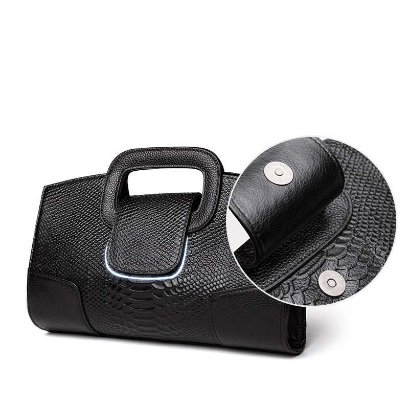 Genuine Leather Handbags Women's Fashion All-match Messenger Shoulder Bags Handbags Large Capacity