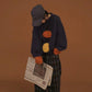 Japanese Lazy Style Korean Cute Round Neck Pullover Fall Loose Casual All-match Outer Jacket Trend
