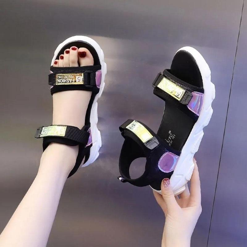 Summer Women's Soft-soled Sandals Sports Flat-soled Beach Women's Shoes