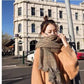 Autumn and Winter Thick Loose Sweater Mid-length Korean Base Shirt Young Women Pullover Solid Color Top