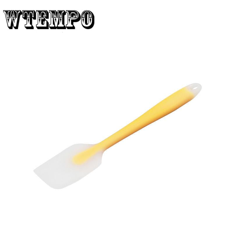 1pc Silicone Scraper Soft Seamless Silicone Spatula Butter Cream Scraper Baking Tools