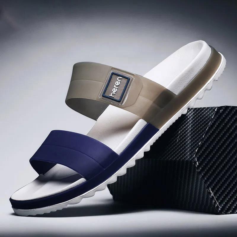 Men's Slippers Men's Korean Version Beach Shoes Men's Summer New Style Outdoor Wear Personalized Sandals Men