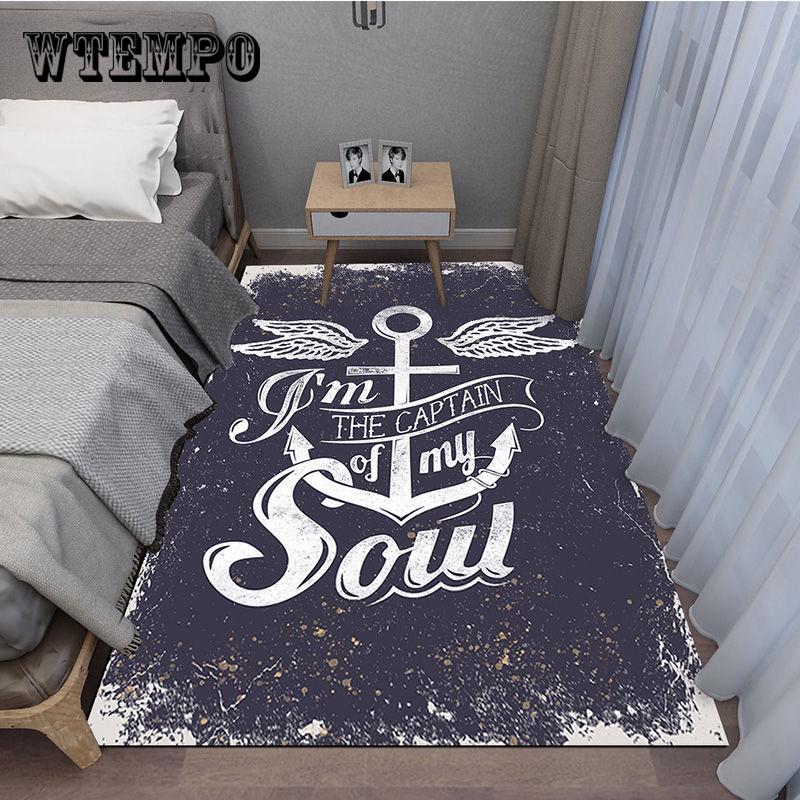 European Style Home Area Rugs Bedroom Mat Non-slip Floor Rug super soft Decorative Carpet