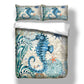 3pcs Seahorse 3D Ocean Bedding Set Duvet Cover Sets Twin Full Queen Size