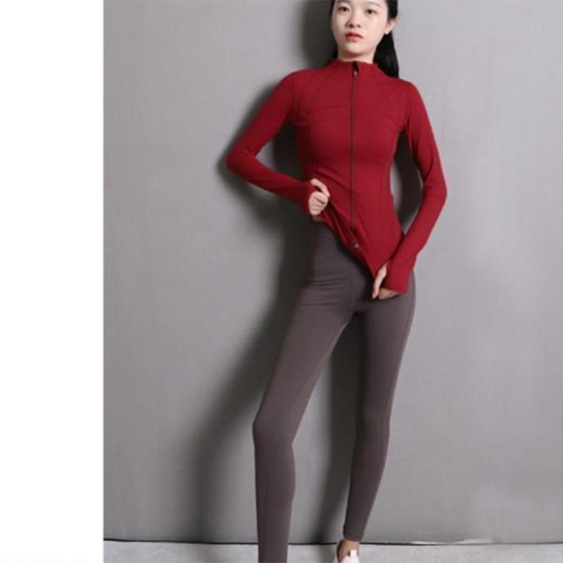 Sports Jacket Women's Slim Fit Running Training Clothes Fitness Yoga Beginners Cardigan Top
