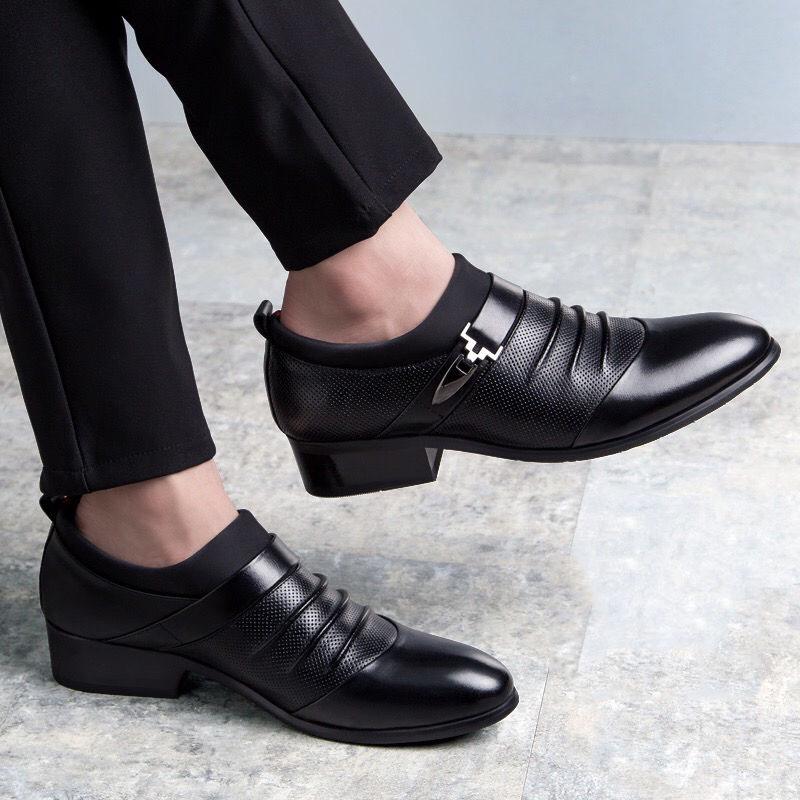 Men Formal Shoes Men's Business Dress Shoes For Wedding Party Leather Oxford Shoes For Men Loafers