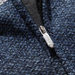 Autumn and Winter Cardigan Hooded Sweater Men's Color Matching Loose Long-sleeved Sweatshirts Men's Sweater Coat