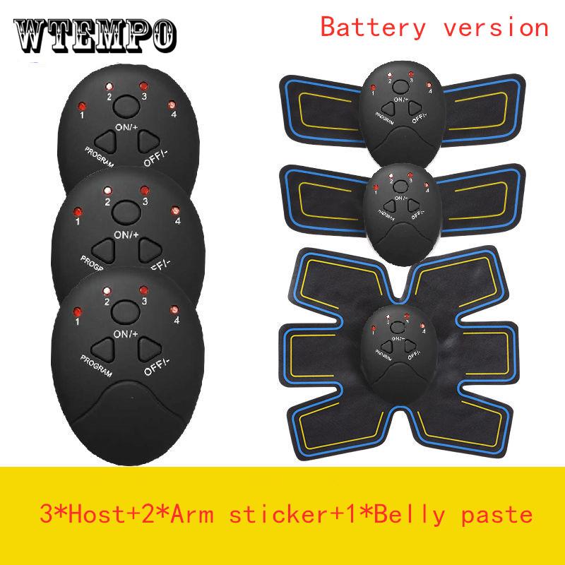EMS Wireless Muscle Stimulator Smart Fitness Abdominal Training Device Electric Weight Loss Stickers