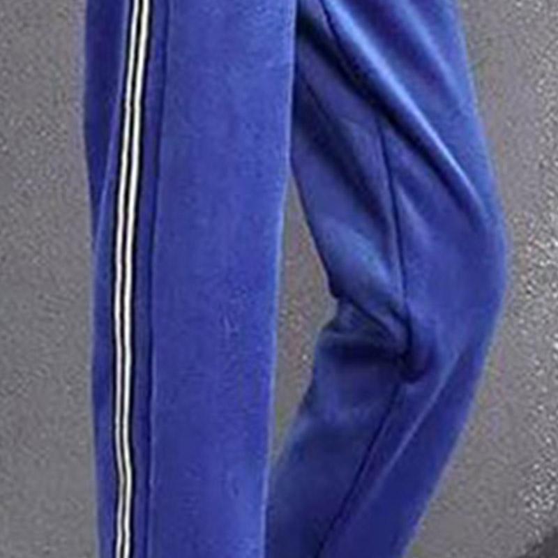 Plus Velvet Winter Women's Sports Pants Thickened Warmth and Thin Feet Guard Pants All-match Winter Leggings Casual Pants Fashion