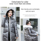 Winter Cotton Clothes Bright and Comfortable Women's Mid-length Winter Loose and Thick Warm Down Cotton Down Jacket