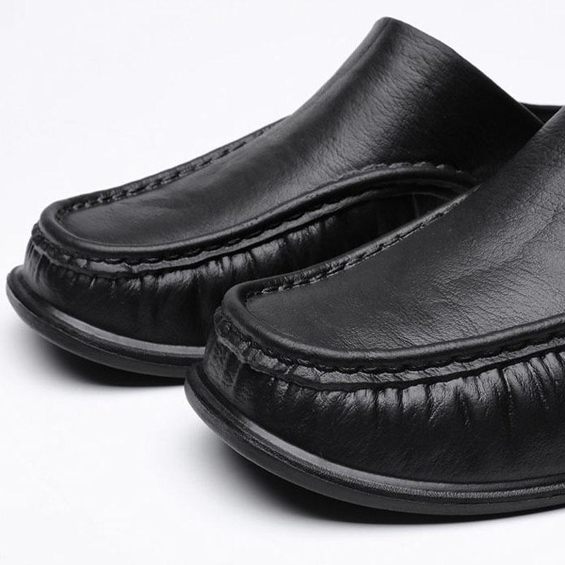 Summer Korean Version of The Trend of Non-slip Baotou Half Slippers One Pedal Lazy Shoes Large Size Sandals