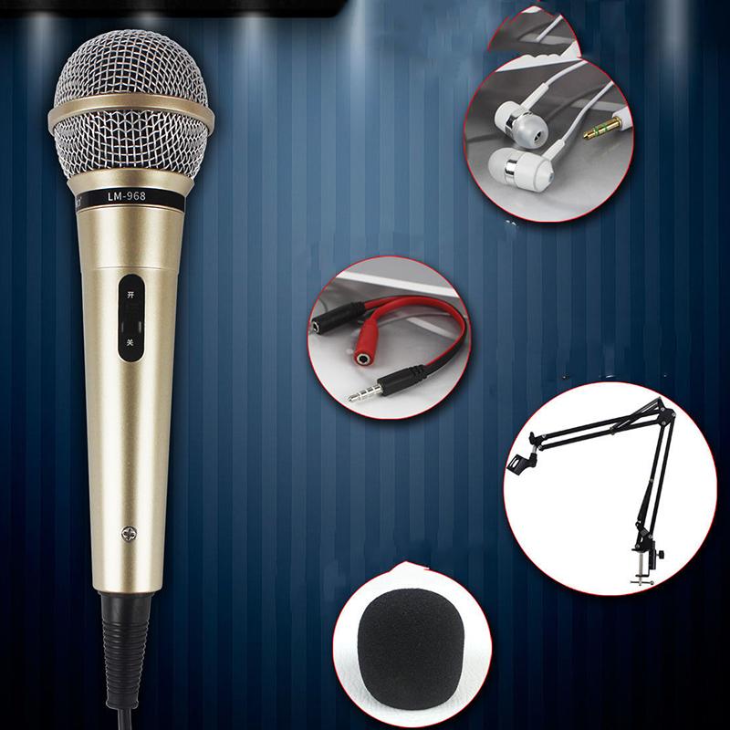 Mobile Computer Universal K Song Condenser Microphone Artifact Desktop Live Game Universal Sing Singing Microphone